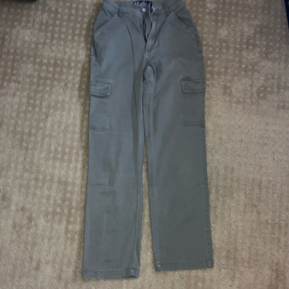 Hollister high waist cargo pants